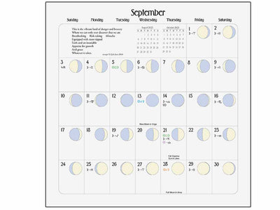 2023 We'Moon Wall Calendar